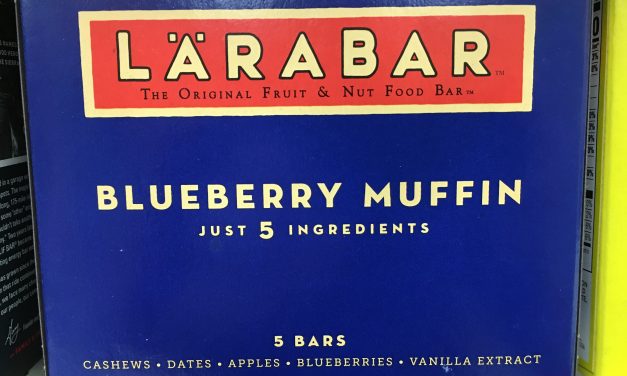 Yes Larabar’s Blueberry Muffin Bar Contains Cashews