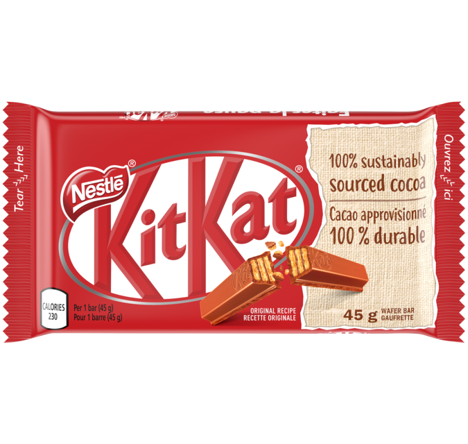 Kit Kats from Nestle in Canada are Completely Nut Free
